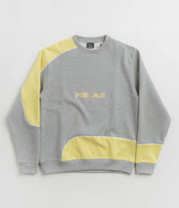 Helas Round Crewneck Sweatshirt - Heather Grey