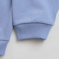 Helas Save Helas Quarter Zip Sweatshirt - Grey Blue thumbnail