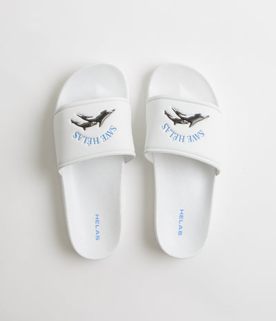 Helas Save Helas Slides - White