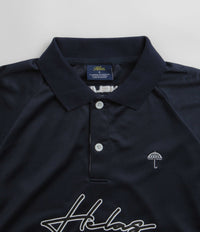 Helas Skateboarding Jersey Polo Shirt - Navy | Flatspot