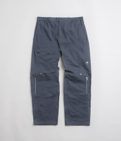 Helas Station Utility Pants - Grey Blue