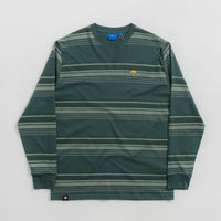 Helas Strip Long Sleeve T-Shirt - Green thumbnail