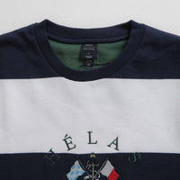 Helas x Nautica Crewneck Sweatshirt - Navy / White thumbnail