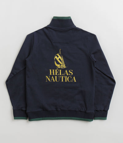 Helas x Nautica Quarter Zip Sweatshirt - Navy