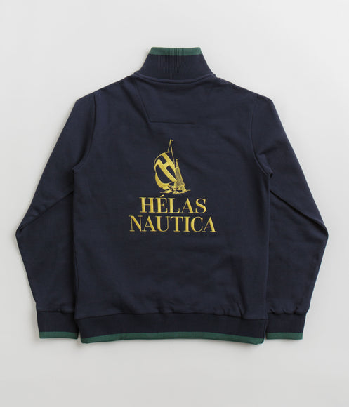 Helas x Nautica Quarter Zip Sweatshirt - Navy