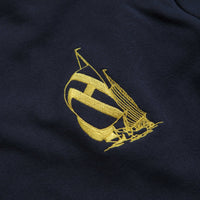 Helas x Nautica Quarter Zip Sweatshirt - Navy thumbnail