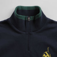 Helas x Nautica Quarter Zip Sweatshirt - Navy thumbnail