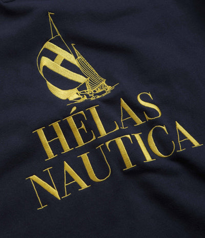 Helas x Nautica Quarter Zip Sweatshirt - Navy