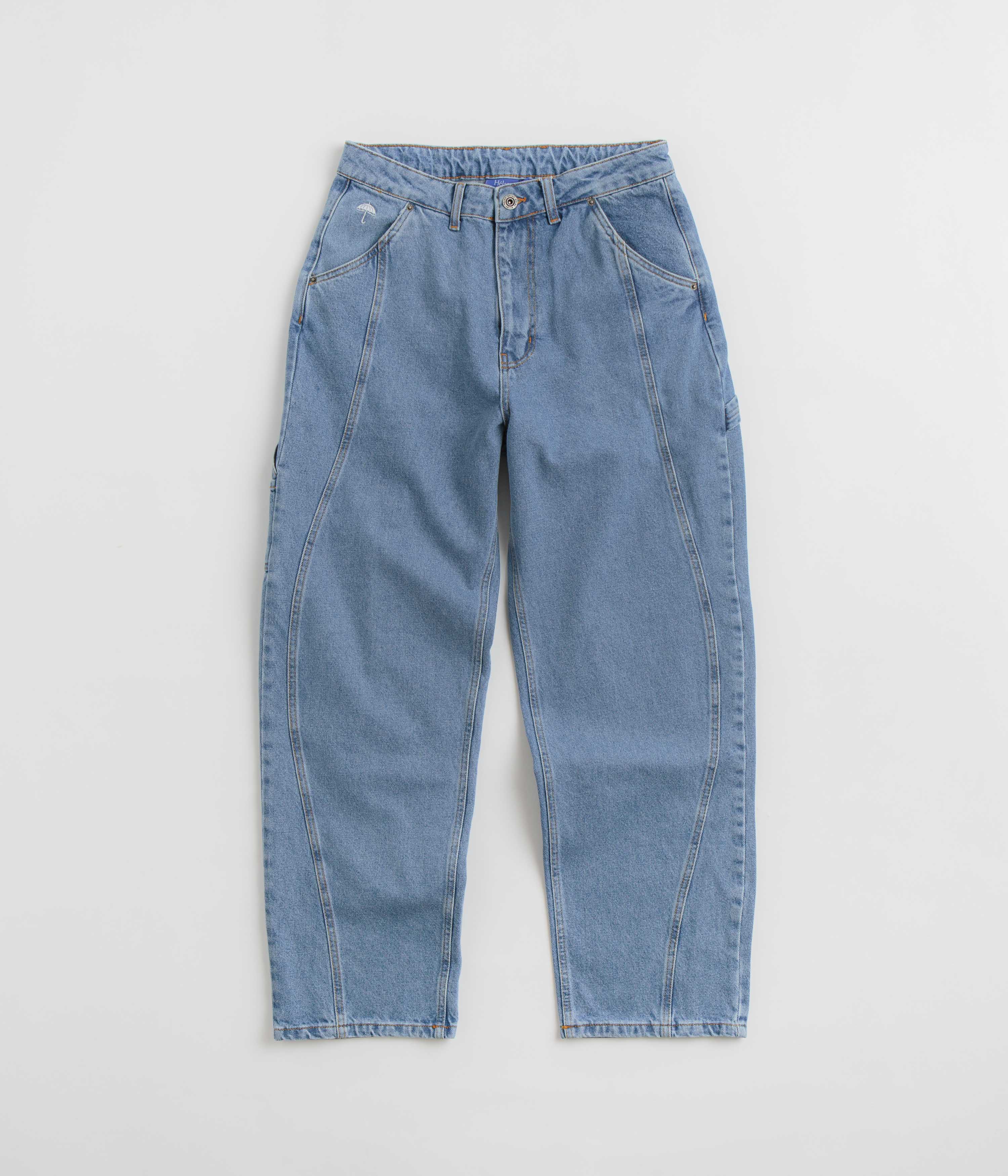 Polar x Iggy 93 Denim Jeans - Chains Washed Black | Flatspot