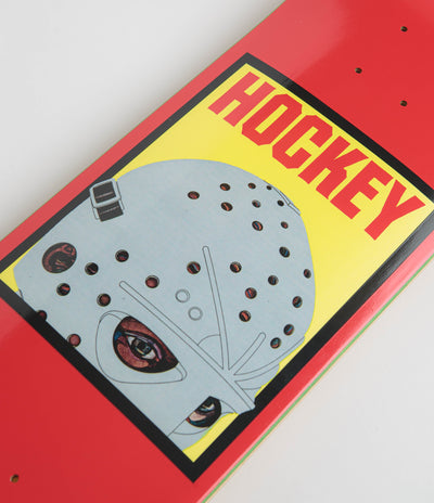 Hockey Half Mask Deck - Red - 8.5"