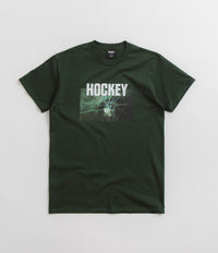 Hockey Thin Ice T-Shirt - Dark Green