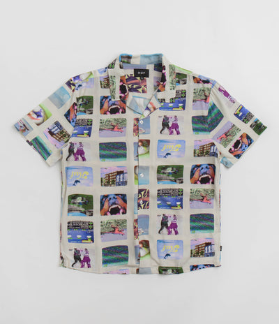 HUF 500 Channels Resort Short Sleeve Shirt - Multi