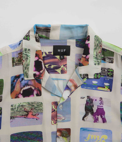 HUF 500 Channels Resort Short Sleeve Shirt - Multi