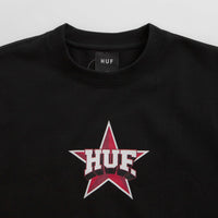 HUF All Star Crewneck Sweatshirt - Black thumbnail