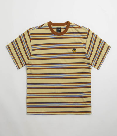 HUF Big Block Stripe T-Shirt - Clay