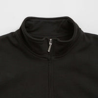 HUF Bledsoe 1/4 Zip Fleece - Black thumbnail