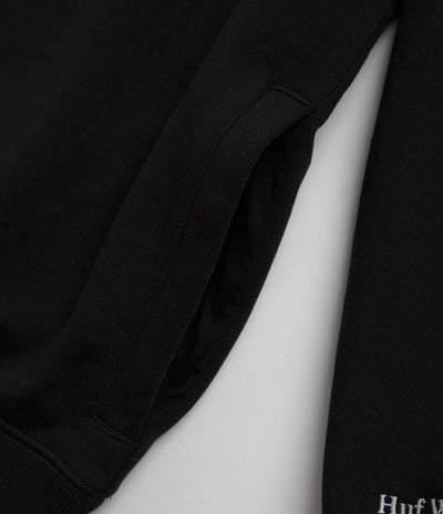 HUF Bledsoe 1/4 Zip Fleece - Black