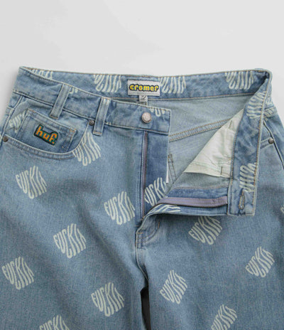 HUF Cromer Print Pants - Blue