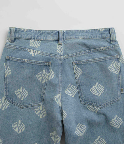 HUF Cromer Print Pants - Blue