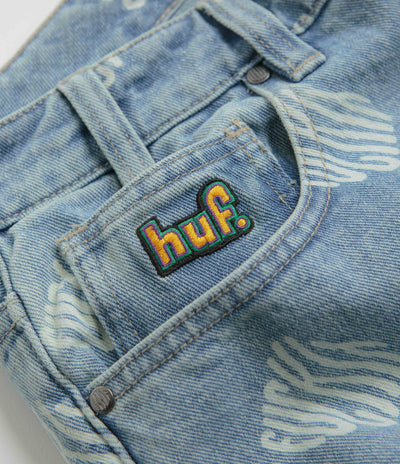 HUF Cromer Print Pants - Blue