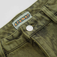 HUF Cromer Washed Pants - Dried Herb thumbnail