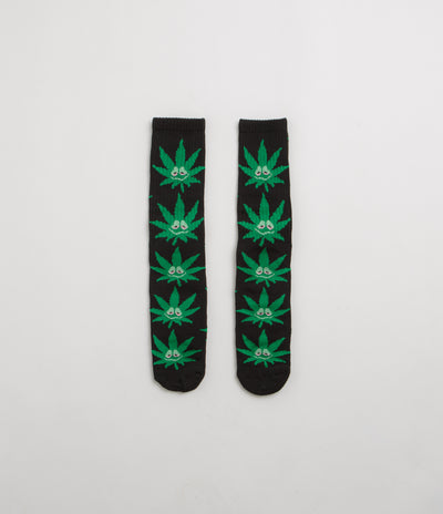 HUF Green Buddy PL Socks - Black