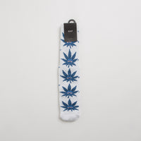 HUF Green Buddy PL Socks - White thumbnail