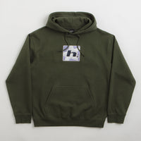 HUF H Star Hoodie - Hunter Green thumbnail