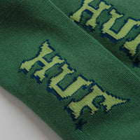 HUF Sassy H Crew Socks - Forest Green thumbnail