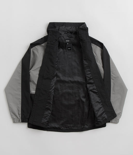 HUF Set Shell Jacket - Black | Flatspot