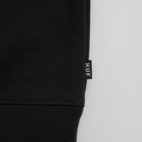 HUF Set Triple Triangle Crewneck Sweatshirt - Black thumbnail