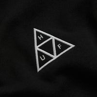 HUF Set Triple Triangle Crewneck Sweatshirt - Black thumbnail