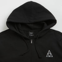 HUF Set TT Full Zip Hoodie - Black thumbnail