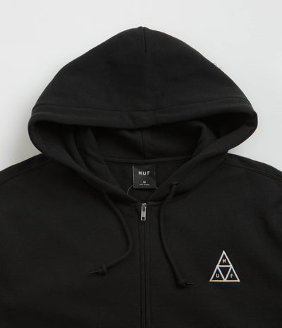 HUF Set TT Full Zip Hoodie - Black