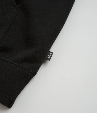 HUF Set TT Full Zip Hoodie - Black