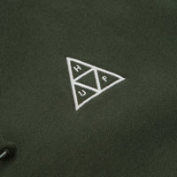 HUF Set TT Full Zip Hoodie - Hunter Green thumbnail