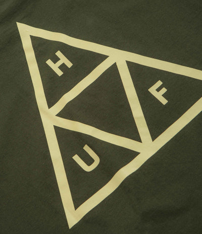 HUF Set TT Full Zip Hoodie - Hunter Green