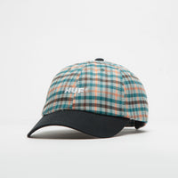 HUF Shadow Plaid Cap - Black thumbnail