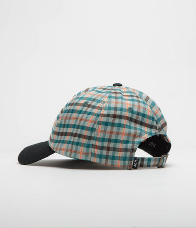 HUF Shadow Plaid Cap - Black