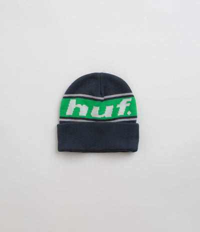 HUF Star Box Logo Beanie - Navy