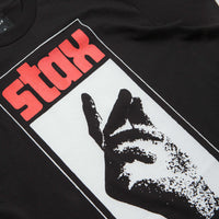 HUF Stax Snap T-Shirt - Black thumbnail