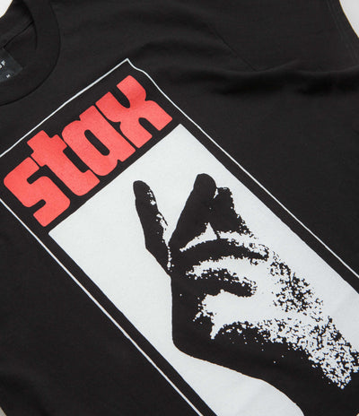 HUF Stax Snap T-Shirt - Black