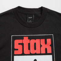 HUF Stax Snap T-Shirt - Black thumbnail