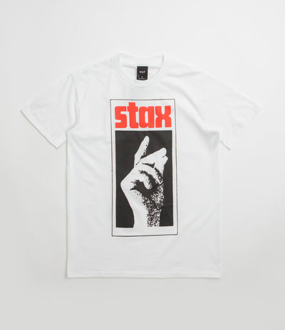 HUF Stax Snap T-Shirt - White