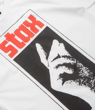 HUF Stax Snap T-Shirt - White