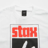 HUF Stax Snap T-Shirt - White thumbnail