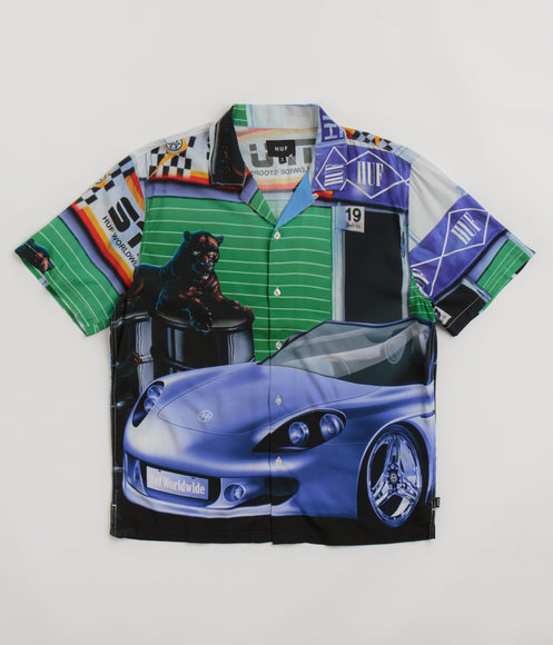 HUF Trophy Resort Short Sleeve Shirt - Multi