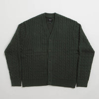 HUF TT Jacquard Cardigan - Hunter Green thumbnail