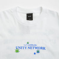 HUF Unity Network T-Shirt - White thumbnail