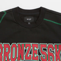 HUF x Bronze 56K Bronze HUFware Crewneck Sweatshirt - Black thumbnail